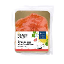 Õrnas soolas tilliga vikerforellifilee, viilutatud, HEIMON, 90 g