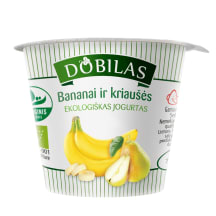 Ek. jogurtas ban., kr. DOBILAS,2,5-3,5%,125g
