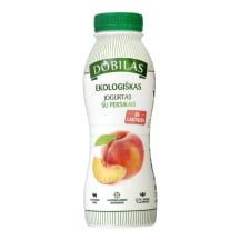 Ekol. jogurtas su persik. DOBILAS, 2,2 %,330g