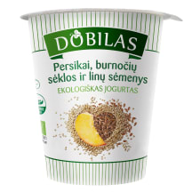Ek. jogurtas su persik. DOBILAS,2,5-3,5%,300g