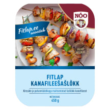 Broilerifileešašlõkk Nõo Fitlap 450g