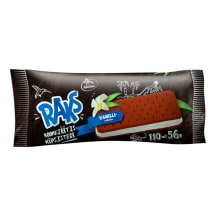 Raks Piparmündi-koorejäätis küpsistega 110ml/56g