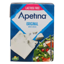 Valge pehme juust laktoosivaba Apetina 200g
