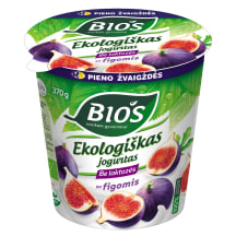 Ek. jogurtas be lakt. su fig. BIOS, 3,1%,370g