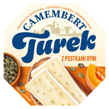Sūris su m. pel. TUREK CAMEMBERT, 60 %, 120 g