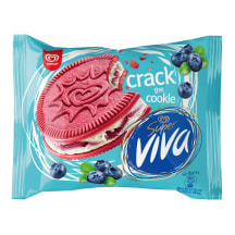Saldējums Super Viva Cookie Red 105ml/64g