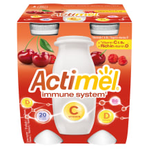 Jogurtijook kirsi C-vit Actimel 4x100g