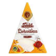 Lietuviškas SENOLIŲ varškės sūris, 22%, 230g