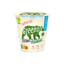 Vegan. nat. kokosų jogurtas GREENZLY, 130 g