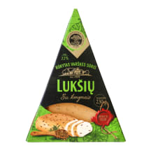 LUKŠIŲ rūk. varšk. sūris su kmyn., 22 %, 230g