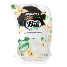 Jogurtas plombyr.,vanil. BIFI ACTIVE,2%,0,9kg