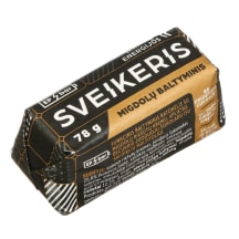 Balt.batonėlis su migdol.SVEIKERIS EPBAR, 78g