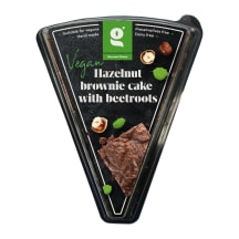 Veg. šokoladinis pyragas GOURMET GREEN, 190 g