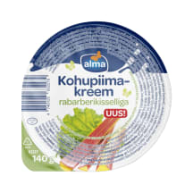 Kohupiimakreem rabarberikisselliga, ALMA, 140 g