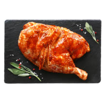 Marinuota viščiuko puselė BBQ  Medus, 1kg