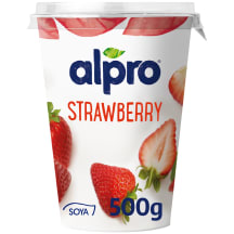 Fermentuot.sojos prod.su braškėmis ALPRO,500g