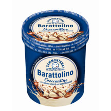 Vanillijäätis soolakaramelliga Barattolino Croccantino 800ml/500g