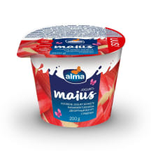 Nenugr.jogurto des.su rabarbar.ALMA,4,2%,200g