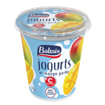 Jogurts Baltais ar mango garšu un C vit. 300g