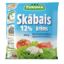 Skābais krēms Tukuma polipaka 12% 400g