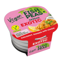 Vegan. užtepėlė egzot. pad. FISH PEAS, 125 g
