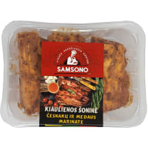 Kiaul.šoninė medaus česn.marin.SAMSONAS, 500g