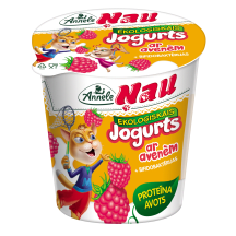 Jogurts Annele Ņau aveņu 3,5% EKO 125g