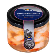 Hiidkrevetid soolvees 250g, KALURI, 125 g neto