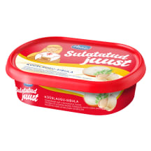 Sulatatud juust küüslaugu-sibula Valio 185g