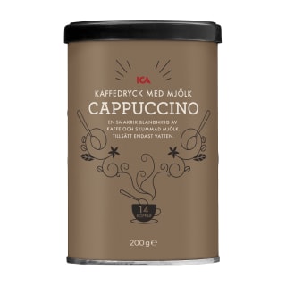 Kapučino kava ICA, 200 g Kapučino kava ICA, 200 g