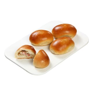 Bandelės su lašinukų įdaru, 1 kg Bandelės su lašinukų įdaru, 1 kg