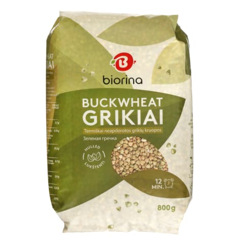 Lukštenti grikiai BIORINA, 800 g
