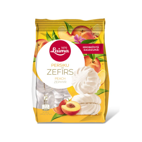 Zefīrs Laima persiku 200g