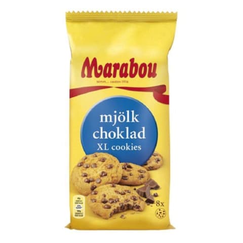 Küpsised piimašokolaadiga, MARABOU, 184 g