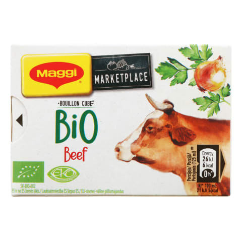 Ekologiškas jautienos sultinys MAGGI, 80 g