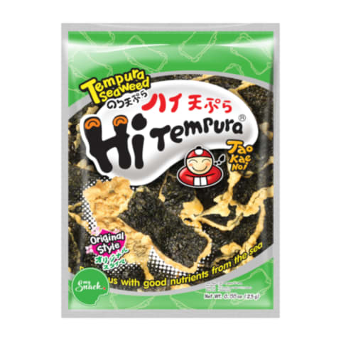 Jūras zāļu uzk. TaoKaeNoi tempura orginal 25g