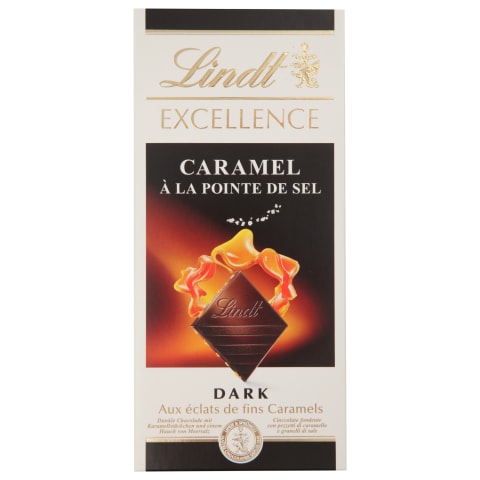 Tume šokolaad karamelli meresoola Lindt 100g