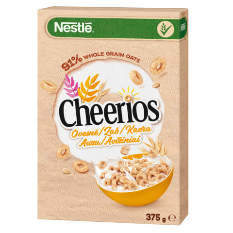 Brokastu auzu pārslas Nestle Cheerios 375g