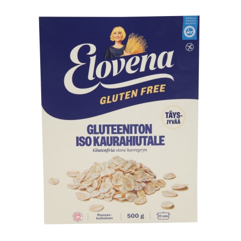 Pilngr. auzu pārslas Elovena bez glutēna 500g