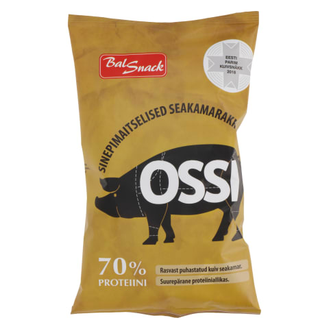 Sinepimaitselised seakamarakrõpsud, OSSI, 40 g