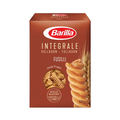 Makaronai BARILLA FUSILLI INTEGRALE, 500 g