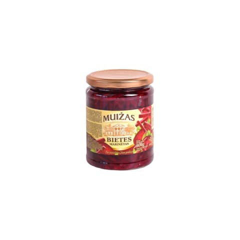 Marinētas bietes Muižas rīvētas 500g