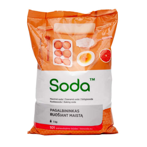 Soda PAGALBININKAS RUOŠIANT MAISTĄ, 1 kg
