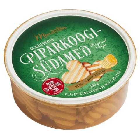 Marmiton glasuuritud piparkook 300g võiga