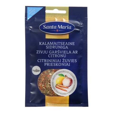 Citrin. žuvies prieskoniai, SANTA MARIA, 23g