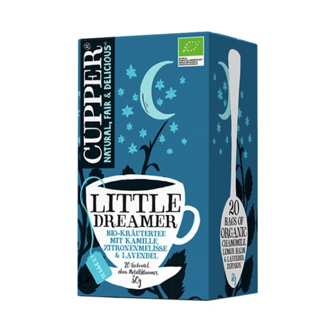 Tēja Cupper Little Dreamer ECO ar lav. 20 gab