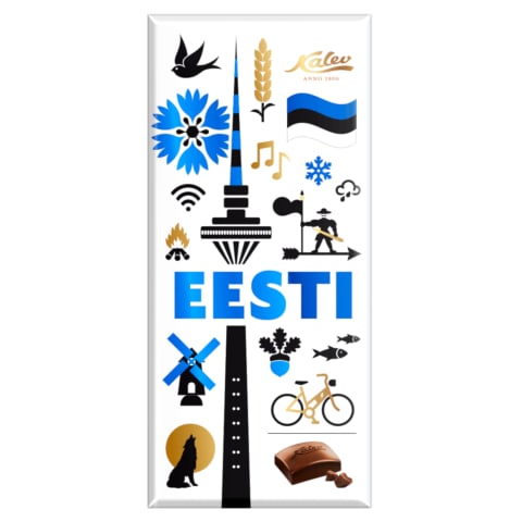 Piimašokolaad Eesti, KALEV, 100 g
