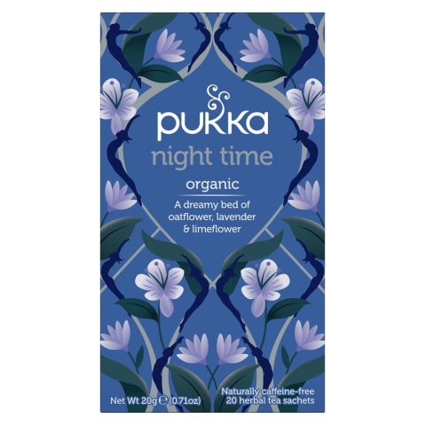 Zāļu tēja Pukka Night time BIO 20x1g