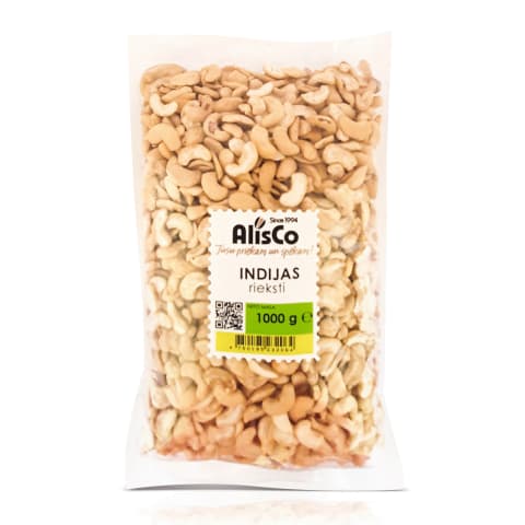 Indijas rieksti Alis Co 1kg