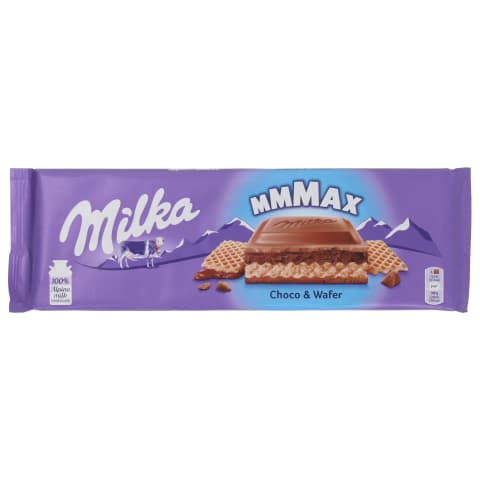 Piimašokolaad choco ja wafer Milka 300g